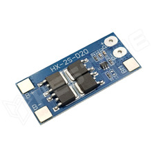 HX-2S-D20-LiFePO4 / BMS modul, 2S, 6.4V, 13A, Li-FePO4