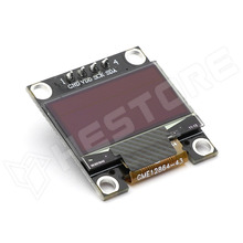 D096-12864-I2C-YB / 0.96in 128x64 OLED, I2C interfész, sárga-kék