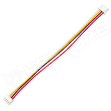 XHP-4-CABLE-SAME-200 / JST XH 2.54mm csatlakozóval szerelt kábel, azonos bekötéssel, 22AWG, 4pin, 20cm