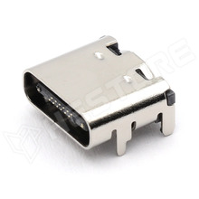 TYPE-C-16PIN-2MD-073 / Csatlakozó, USB C, 5V, 5A, 16 pin, SMD (TYPE-C 16PIN 2MD(073) / Shenzhen Shouhan Technology Co.LTD)